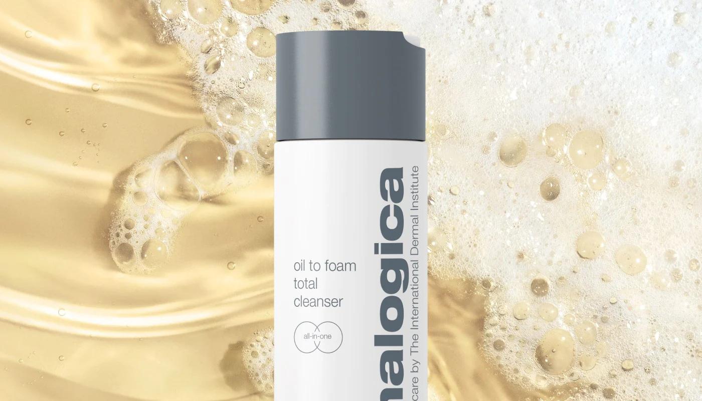 oil to foam cleanser package